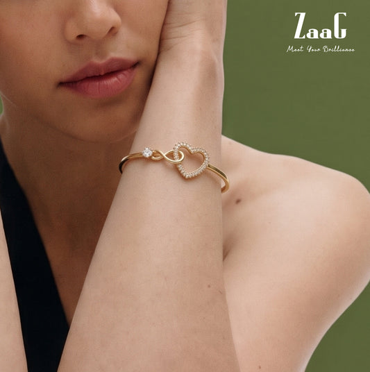 Eternal Heart Bangle