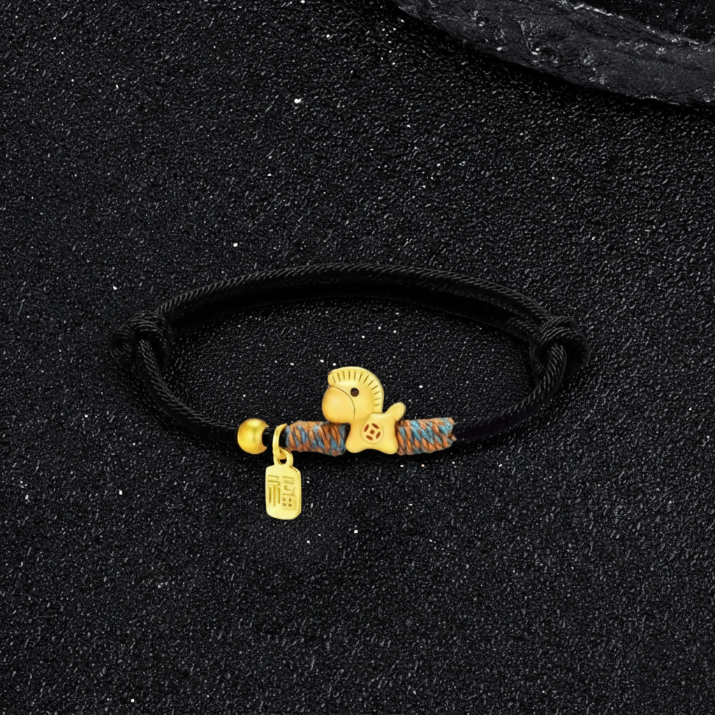 999 Pure Silver Horse (Gold)