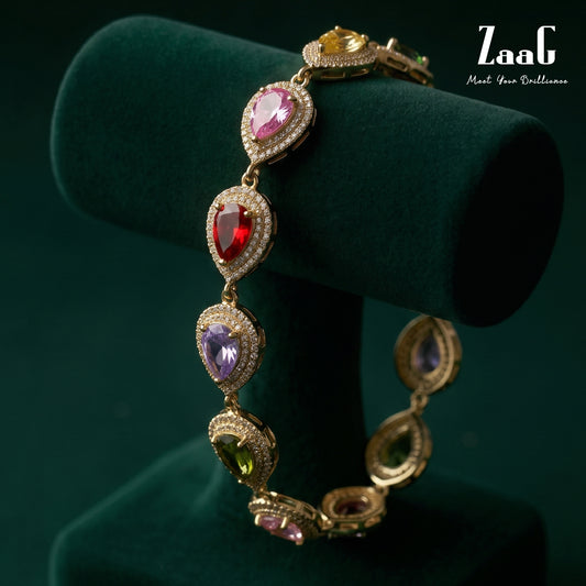 Aurora Teardrop Bracelet