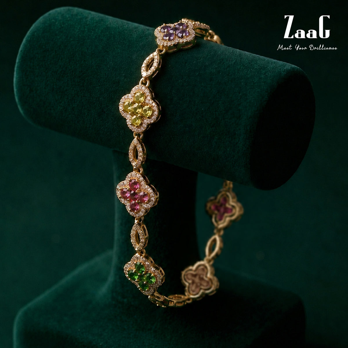 Golden Bloom Bracelet