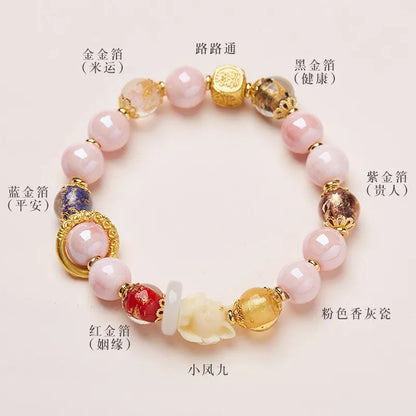 Sacred Ash Glass Bracelet