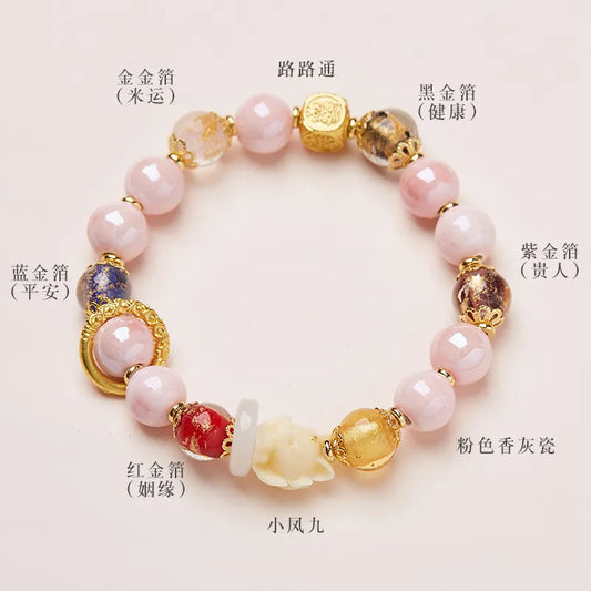 Sacred Ash Glass Bracelet