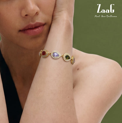 Aurora Teardrop Bracelet