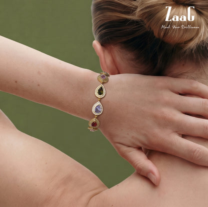 Aurora Teardrop Bracelet