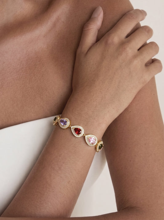 Aurora Teardrop Bracelet