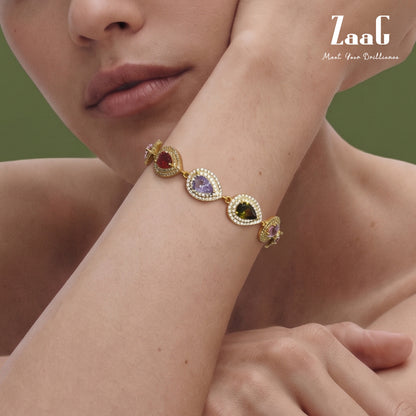 Aurora Teardrop Bracelet
