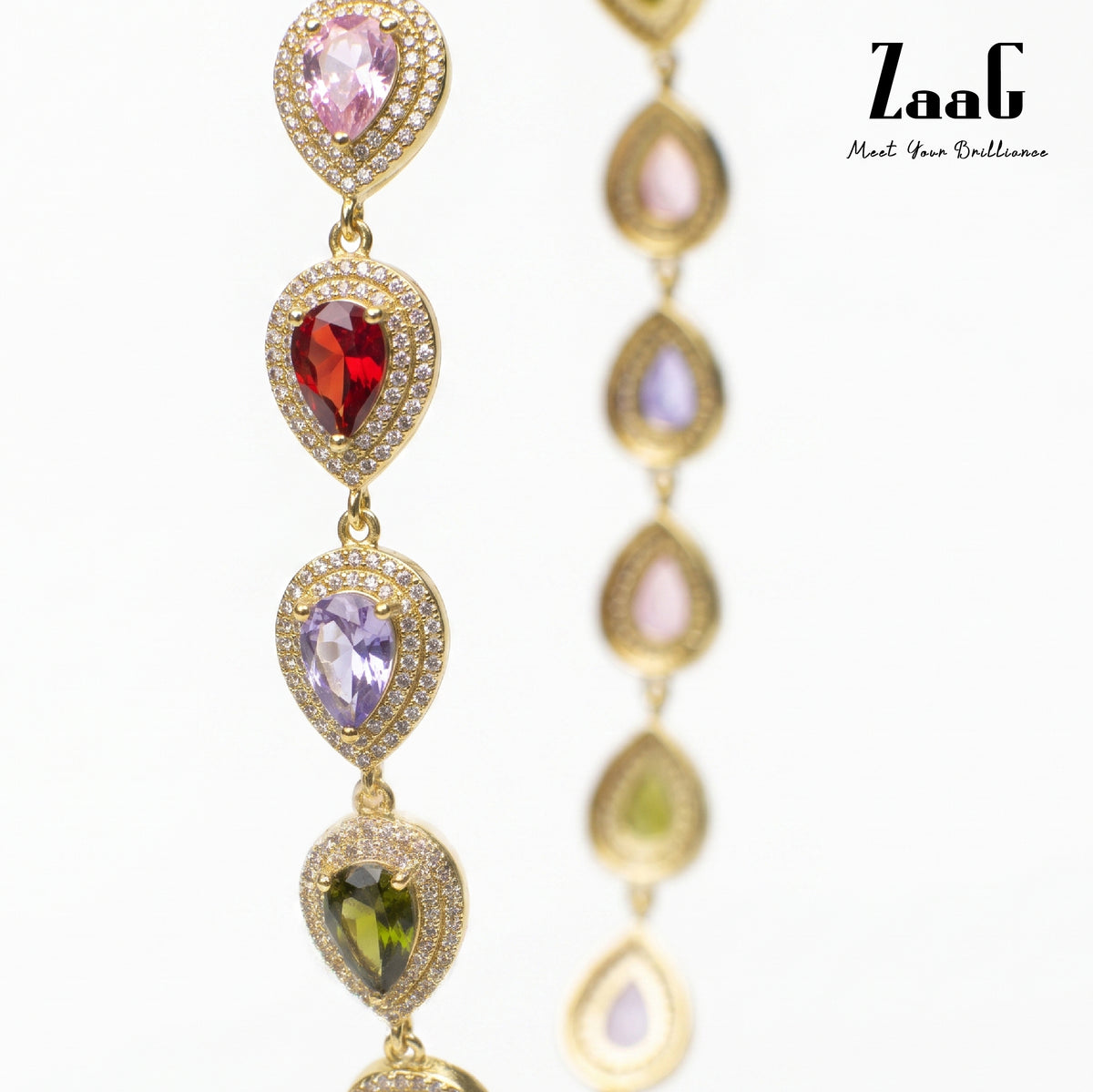 Aurora Teardrop Bracelet
