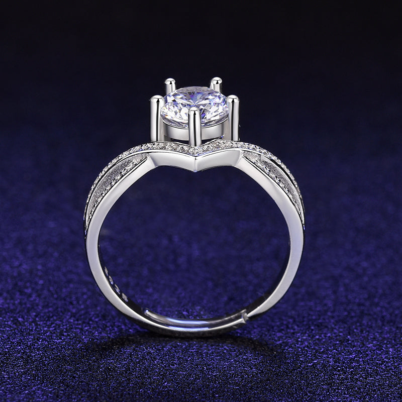 Crown-Shaped Ring
