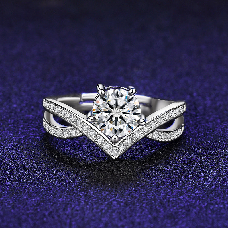 Crown-Shaped Ring