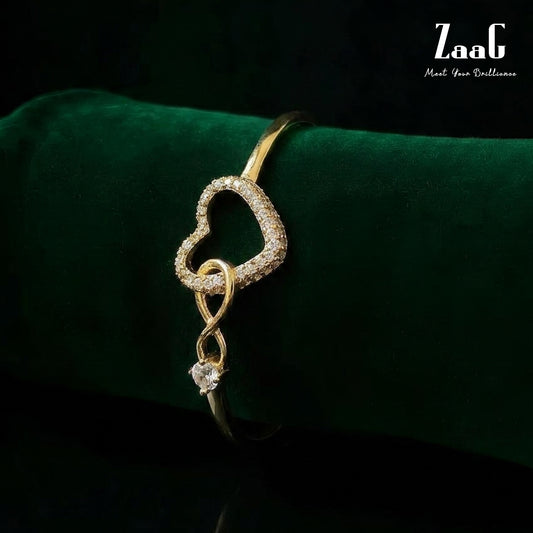 Eternal Heart Bangle