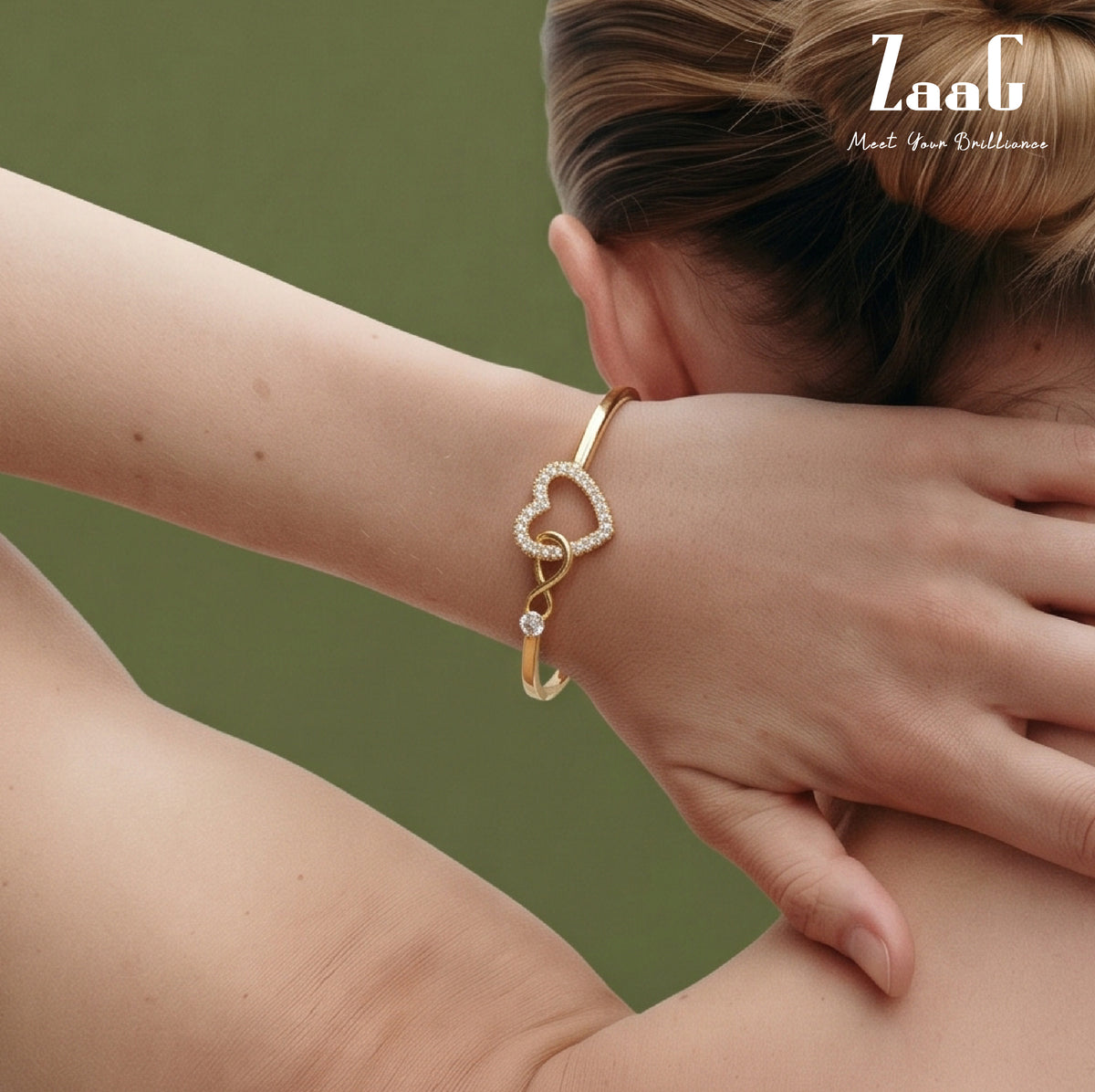 Eternal Heart Bangle