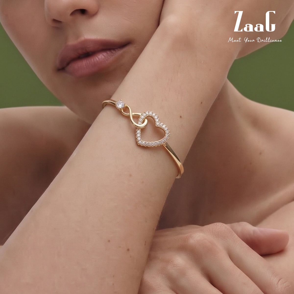 Eternal Heart Bangle