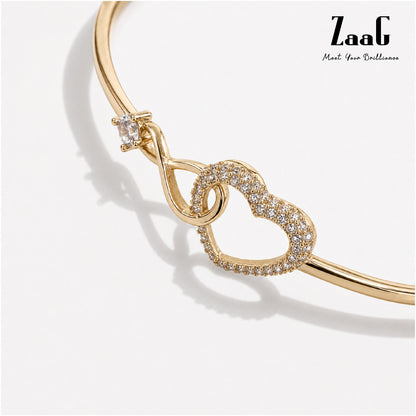 Eternal Heart Bangle